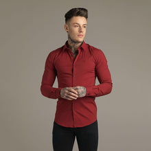 Load image into Gallery viewer, Father Sons Super Slim Stretch Classic Oxblood Red - FS141