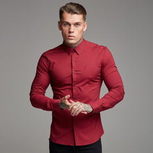 Load image into Gallery viewer, Father Sons Super Slim Stretch Classic Oxblood Red - FS141