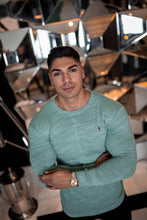 Load image into Gallery viewer, Father Sons Classic Green Super Slim Jumper - FSH233