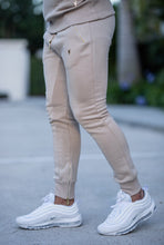 Load image into Gallery viewer, Father Sons Beige & Gold Overhead Hoodie Top with Zipped Pockets - FSH483 (PRE ORDER / DISPATCH DATE 31ST JULY)