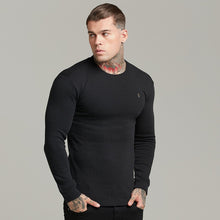 Load image into Gallery viewer, Father Sons Classic Black Super Slim Jumper - FSH409