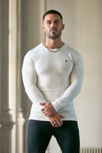 Load image into Gallery viewer, Father Sons Classic Cream Super Slim Jumper - FSH411