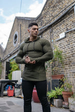 Load image into Gallery viewer, Father Sons Classic Khaki Ribbed Knit Hoodie Jumper - FSH221