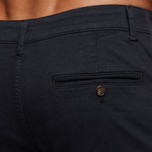 Load image into Gallery viewer, Father Sons Slim Fit Black Chino Shorts - FSH266