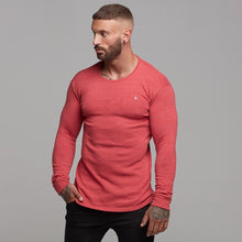 Load image into Gallery viewer, Father Sons Classic Red Marl Super Slim Jumper - FSH231