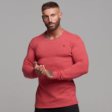 Load image into Gallery viewer, Father Sons Classic Red Marl Super Slim Jumper - FSH231