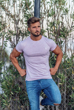 Load image into Gallery viewer, Father Sons Lilac Slub Crew - FSH268