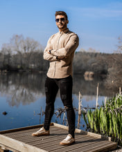 Load image into Gallery viewer, Father Sons Classic Stone Long Sleeve Button Down - FS463