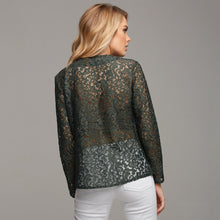 Load image into Gallery viewer, UNA GREEN UNSTRUCTURED BLAZER - CT063

