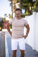 Load image into Gallery viewer, Father Sons Slim Fit White Sateen Shorts - FSH494 (PRE ORDER / DISPATCH DATE 31ST JULY)
